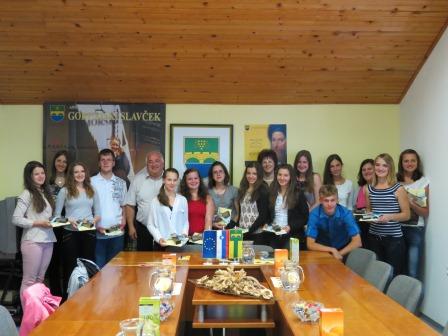 KOBLEHARJEVO 2013- Sprejem učenih glav Občine Škocjan 2013